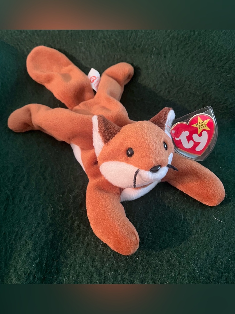 NWT 1996 Ty Sly the Fox Beanie Baby